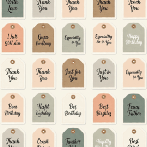 Labels & Tags - Stickers Sheet v2